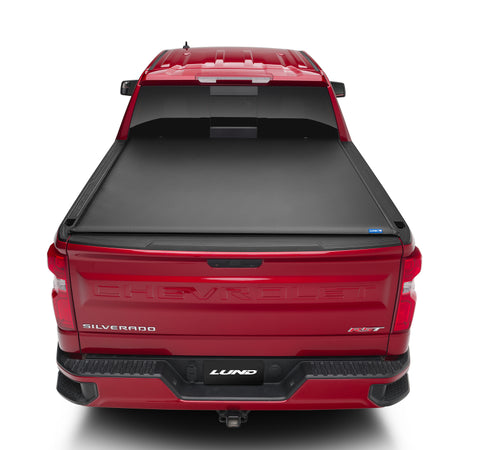 Lund 00-01 Toyota Tundra (6ft. Bed) Genesis Roll Up Tonneau Cover - Black - 96058