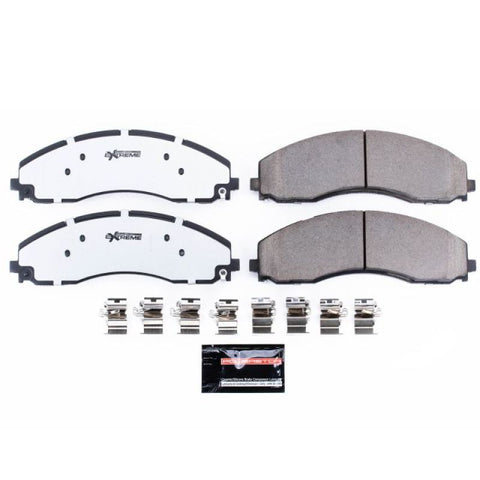 Power Stop 17-19 Ford F-450 Super Duty Rear Z36 Truck & Tow Brake Pads w/Hardware - Z36-2018A
