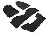 3D MAXpider 17-20 Acura MDX 6-Seat Elegant Black R1 R2 R3 - L1AC01004709