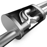 MagnaFlow 2021 Ford Bronco Sport Street Series Cat-Back Performance Exhaust System - 19553