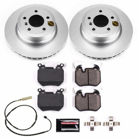 Power Stop 11-13 BMW 135i Rear Z23 Evolution Sport Coated Brake Kit - CRK6007