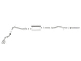 aFe Vulcan Series 3in 304SS Exhaust Cat-Back w/Pol Tip 2019 GM Silverado/Sierra 1500 V6-4.3L/V8-5.3L - 49-34106-P