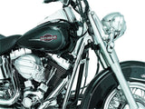 Kuryakyn Downtube Covers 00-06 Softail Chrome - 7853