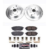 Power Stop 06-07 Subaru B9 Tribeca Rear Z23 Evolution Sport Brake Kit - K4645