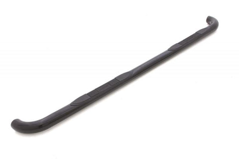 Lund 01-13 Chevy Silverado 1500 Crew Cab (Body Mount) 3in. Round Bent Steel Nerf Bars - Black - 23086358