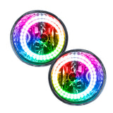 Oracle Nissan Titan 04-12 LED Fog Halo Kit - ColorSHIFT - 1170-330