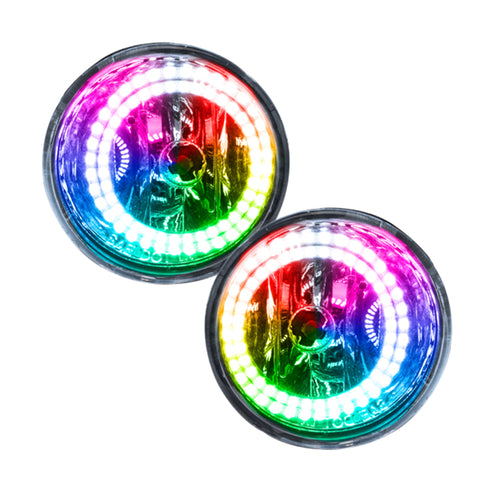 Oracle Nissan Titan 04-12 LED Fog Halo Kit - ColorSHIFT - 1170-330