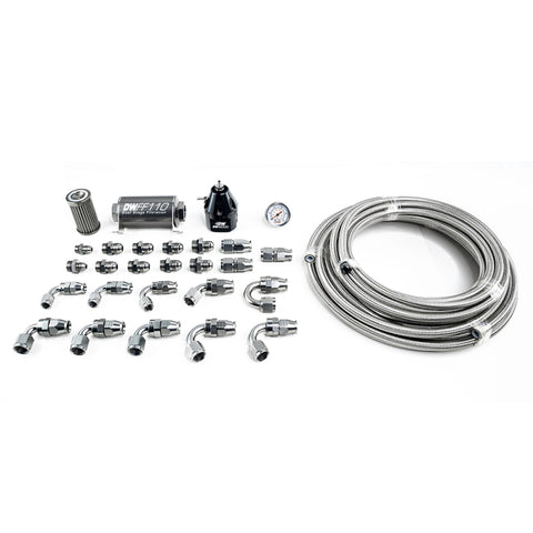 DeatschWerks 11-19 Ford Mustang X2 Series PTFE Plumbing Kit - 6-604