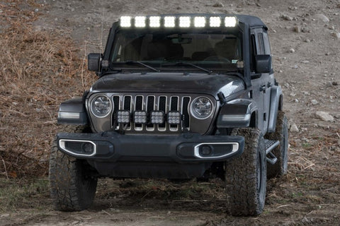Diode Dynamics Jeep JL SS5 Pro CrossLink Windshield - Yellow Combo Lightbar Kit - DD7263