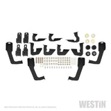 Westin/HDX 07-19 Chevrolet Silverado 2500 8ft Drop Wheel to Wheel Nerf Step Bars - Textured Black - 56-5345852