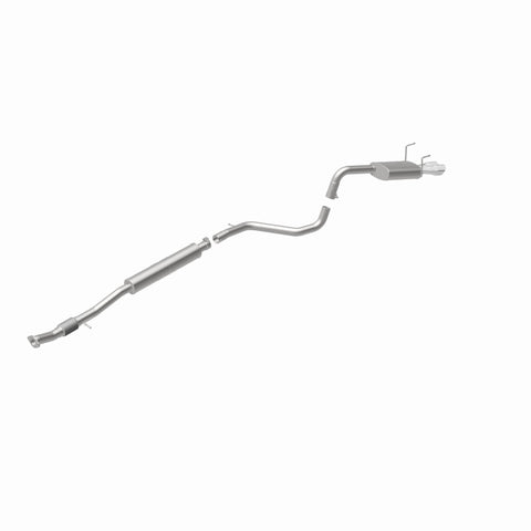 MagnaFlow 12 Fiat 500 L4 1.4L Single Straight D/S Rear Exit SS Catback Perf Exhaust - 15088
