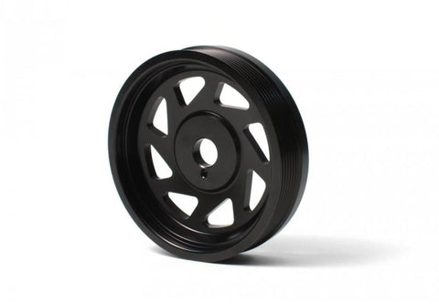 PERRIN 15-18 Subaru WRX / 13-20 BRZ / 14-18 FXT / 13-16 Crosstrek Lightened Crank Pulley - Black - PSP-ENG-101BK