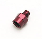 Russell Performance 1/8in Male to 1/4in Female Pipe Bushing Reducer (Red) - 661690