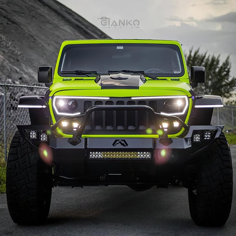 Oracle VECTOR Series Full LED Grille - Jeep Wrangler JL/JT - NA - 5837-PRO
