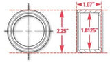 SPC Performance Weld-In Ring Kit 1.81 in. ID - 15524