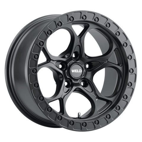 Weld Off-Road W108 17X9.0 Ledge 5X127 ET00 BS5.00 Satin Black 71.5 - W10879075500