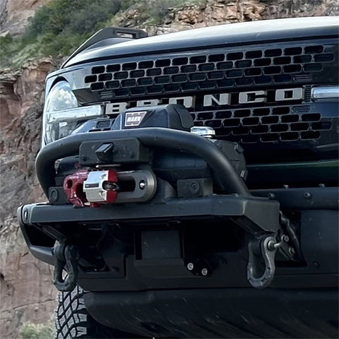 Ford Racing Factor 55 UltraHook w/Rope Guard - Red - M-1821-UHR