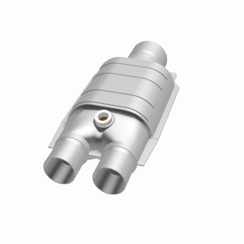 MagnaFlow Conv Univ 3inch/2inch Single/dual w/ O2 - 99047HM