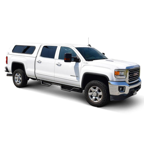 Westin 04-13 Chevrolet Silverado Outlaw Drop Nerf Step Bar - Textured Black - 20-11955