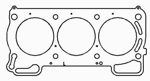 Cometic Subaru EZ30 Flat 6 3.0L 90mm Bore .051 inch MLS Head Gasket Left - C5861-051