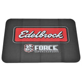 Edelbrock Racing Fender Cover - PVC Foam Mat - 2 Color Printed Edelbrock Racing Logo - 2324