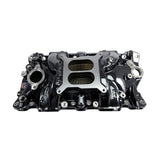 Edelbrock 55-86 Chevy SB Performer EPS Intake Manifold - Black Plasma Finish - 2701-BP