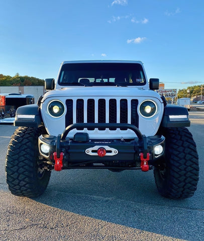 Oracle Jeep JL/Gladiator JT Oculus Bi-LED Projector Headlights - Amber/White Switchback - 5839-023