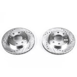 Power Stop 91-93 Eagle GTX Front Evolution Drilled & Slotted Rotors - Pair - JBR722XPR