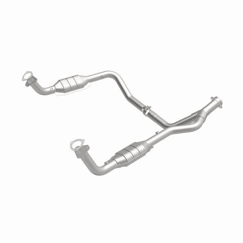 MagnaFlow Conv DF 95-99 Range Rover 4.0/4.6L GEMS Y-Pipe Assembly *NOT FOR SALE IN CALIFORNIA* - 93694
