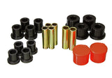 Energy Suspension 98-11 Ford Ranger 2/4WD Rear Leaf Spring Bushing Set - Black - 4.2158G