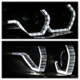 Spyder 12-14 BMW F30 3 Series 4DR Projector Headlights - LED DRL - Blk Smoke PRO-YD-BMWF3012-DRL-BSM - 5085047