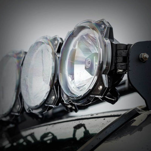 KC HiLiTES 6in. Light Shield for Gravity Pro6 LED Lights (Single) - Clear - 5118