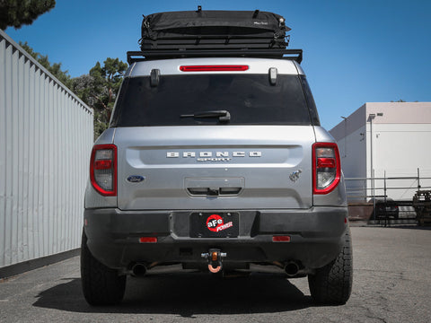 aFe Ford Bronco Sport 21-22 L3-1.5L (t)/L4-2.0L (t) Vulcan Cat-Back Exhaust System-Polished Tips - 49-33142-P