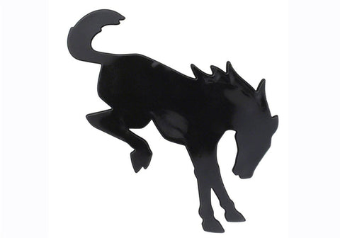 Ford Racing 2021 Bronco Rear Emblem - Black - M-1447-BRB