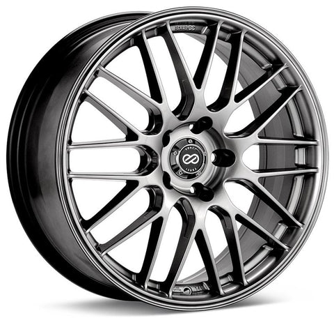 Enkei EKM3 442 18x8 5x120 42mm offset Hyper Silver Wheel - 442-880-1242HS
