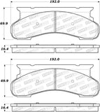 StopTech Street Brake Pads - 308.04501