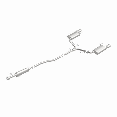 BRExhaust Exhaust Kit - 13-16 Lexus ES350 3.5L - 106-0827
