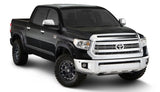Bushwacker 16-18 Toyota Tundra Fleetside Pocket Style Flares 4pc - Midnight Black - 30918-43