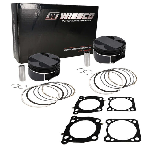 Wiseco HD Milwaukee 8 114cid 11.01 CR (X) Piston Kit - VT2785