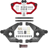 Camburg 21-25 Ford Bronco Trail Series L/T Kit w/ Axles (BILLET XJ UCA) (RED) - CAM-110243-KX-RED