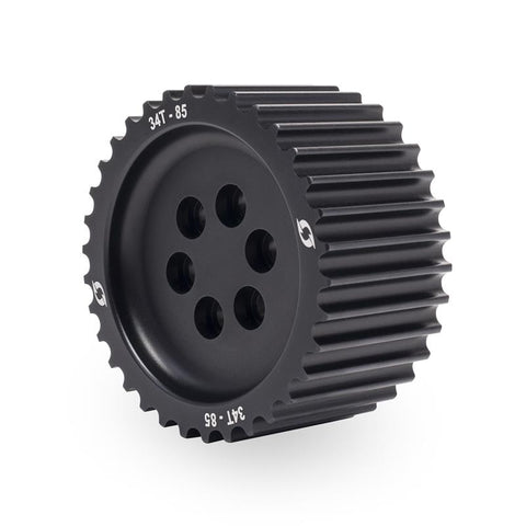 KraftWerks Cogged Pulley - 85mm Cogged 64mm Width (6 Bolt / Must Use Adapter Hub) - 159-99-8564