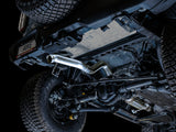 AWE Tuning 2021+ Ford Bronco 0FG Exhaust (No Tips) w/ Bash Guard - 3015-21000