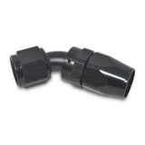 Russell Performance -10 AN Black 45 Degree Full Flow Hose End - 610115