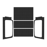 DEI 04-06 Jeep Wrangler LJ Unliminted Headliner Complete Kit - Black - 50601