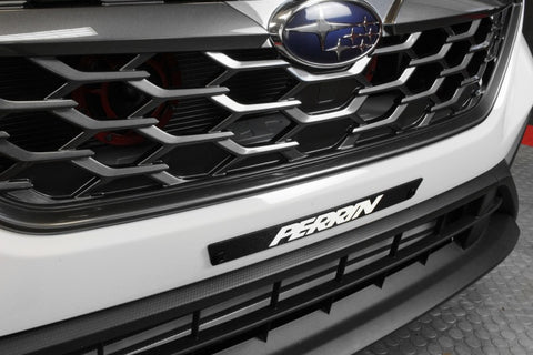 PERRIN 2022 Subaru WRX License Plate Delete - Black - PSP-BDY-116BK