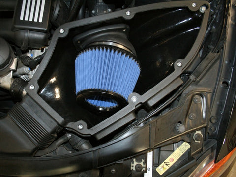 aFe MagnumForce Stage 2 Si Intake System Pro 5 R Black 06-12 BMW 3 Series E9x L6 3.0L Non-Turbo - 54-81012-B