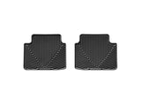 WeatherTech 08-12 Honda Accord Rear Rubber Mats - Black - W150