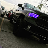 Oracle Dodge Ram Sport 09-18 LED Headlight Halo Kit - ColorSHIFT w/ 2.0 Controller - 2250-333