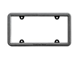 WeatherTech BumpFrame Black Satin Textured Finish License Plate Frame - 8ALPBF1