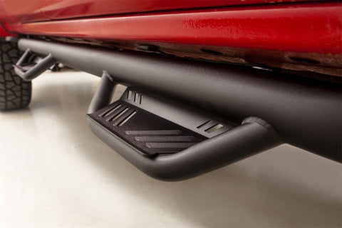Lund 99-16 Ford F-250 Super Duty SuperCab Terrain HX Step Nerf Bars - Black - 34641461